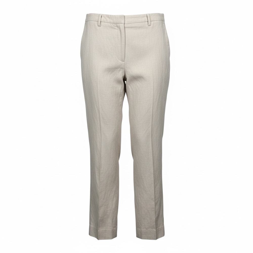 Sigrid Olsen Silk/Linen Blend Pants — Size 8